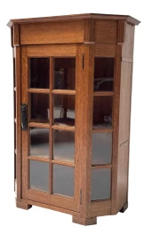 Art Nouveau One-Door Cabinet by H.F. Jansen & Zonen Amsterdam, 1900s